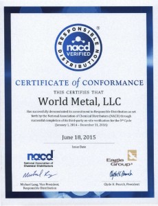 nacd verified certificate of conformance